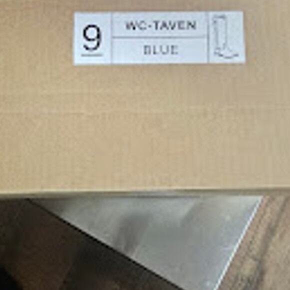 Journee Collection Women's Taven Wide Calf Western Boots Size 9 Blue NWT - Picture 5 of 5